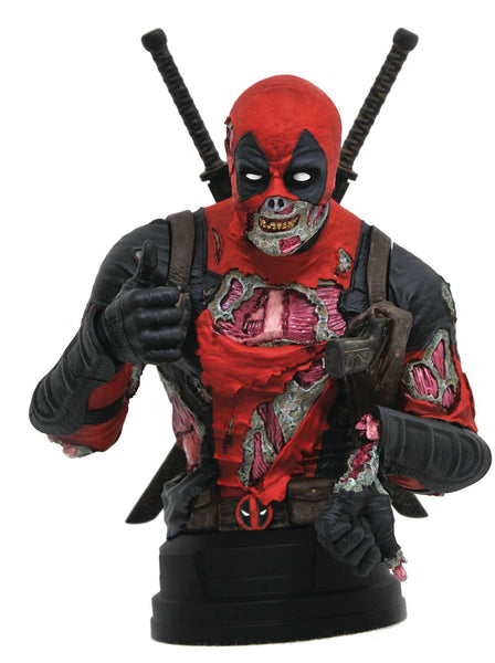 Gentle Giant Zombie Deadpool Marvel SDCC Exclusive 1/6 Scale Bust