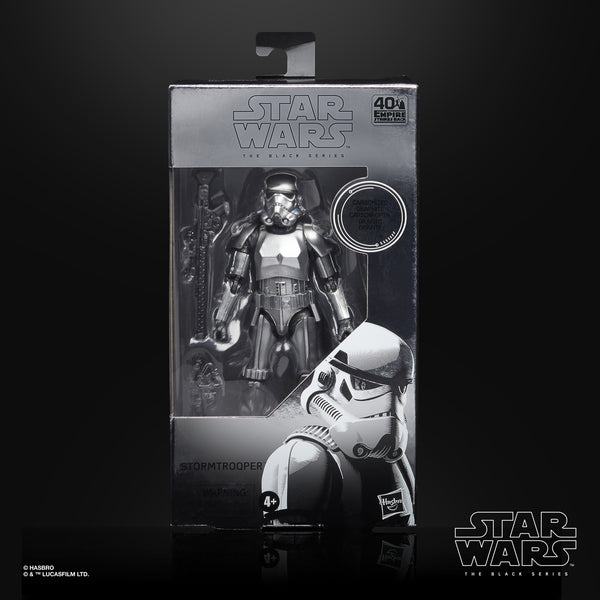 Star Wars The Black Series Carbonized Stormtrooper 6-Inch Action Figure