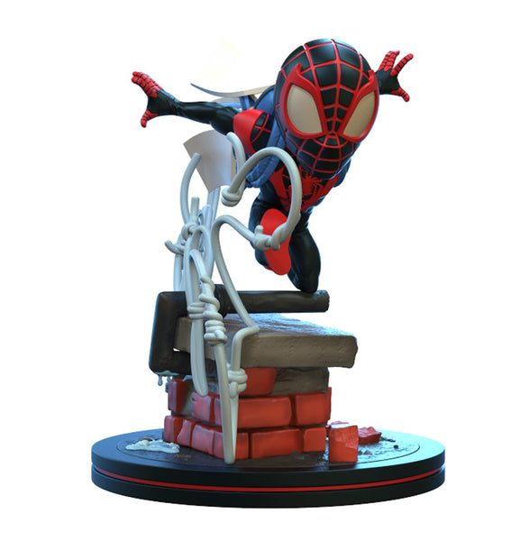 Quantum Mechanix Spider-Man Miles Morales Q-Fig Elite Diorama Figure