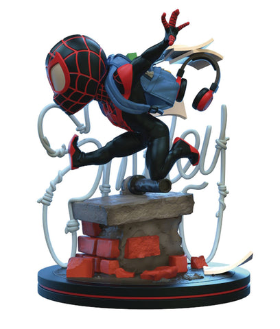 Quantum Mechanix Spider-Man Miles Morales Q-Fig Elite Diorama Figure