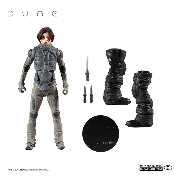 McFarlane Dune Paul Atreides 7-Inch Action Figure Rabban Build A Figure