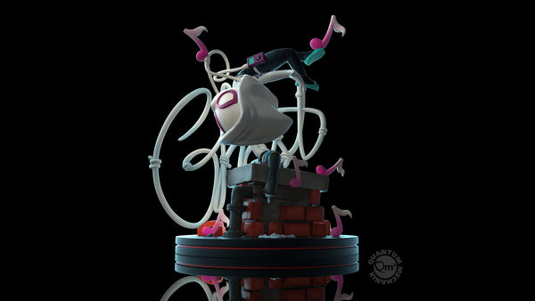 Quantum Mechanix Marvel Ghost Spider Q-Fig Elite Diorama Figure