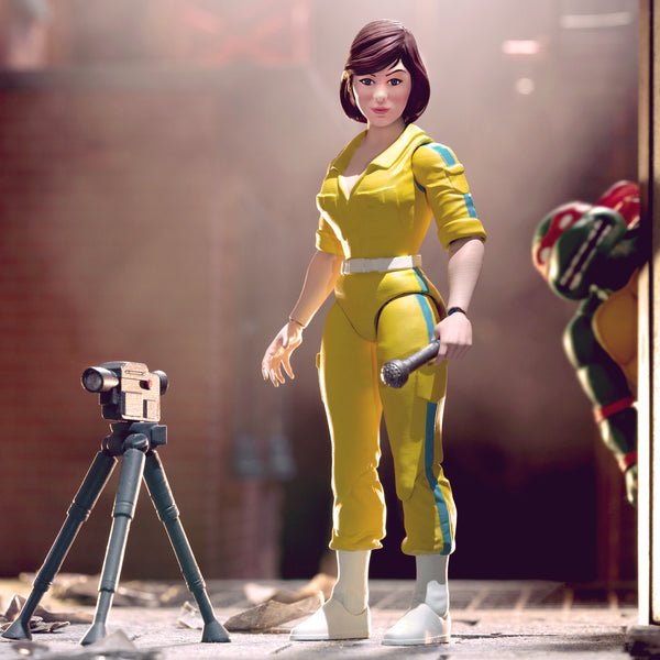 Super7 Tmnt Ultimates April O'Neil 7-Inch Action Figure