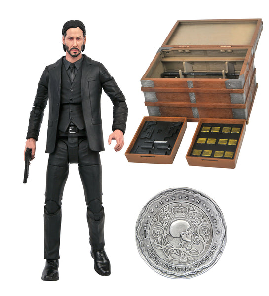 Diamond Select John Wick Deluxe 7-Inch Action Figure Box Set