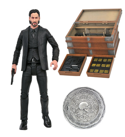 Diamond Select John Wick Deluxe 7-Inch Action Figure Box Set