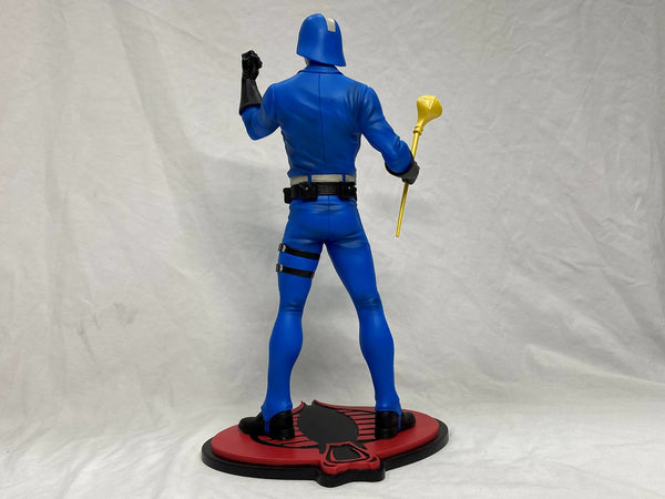 Gi Joe Cobra Commander PCS Collectibles 1:8 Scale PVC Statue