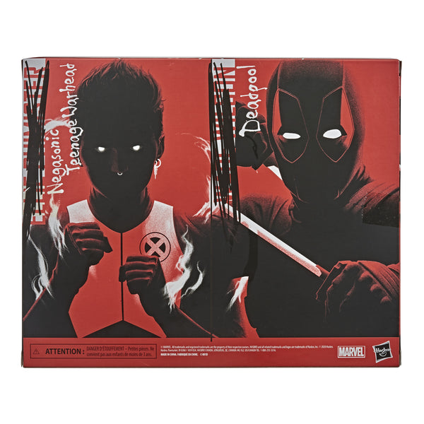 Marvel Legends X-Men Deadpool & Negasonic Teenage Warhead 6-Inch Figure Set