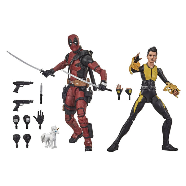 Marvel Legends X-Men Deadpool & Negasonic Teenage Warhead 6-Inch Figure Set