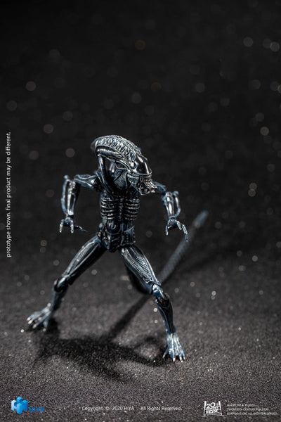 Hiya Toys Aliens Blue Alien Warrior Exquisite Mini 1/18 Scale Figure