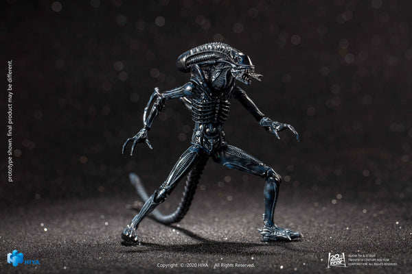 Hiya Toys Aliens Blue Alien Warrior Exquisite Mini 1/18 Scale Figure