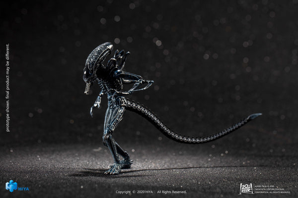 Hiya Toys Aliens Blue Alien Warrior Exquisite Mini 1/18 Scale Figure
