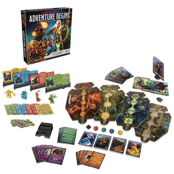 Dungeons & Dragons Adventure Begins Cooperative Board Game