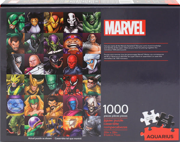 Aquarius Marvel Villains Collage 1000 Piece Puzzle
