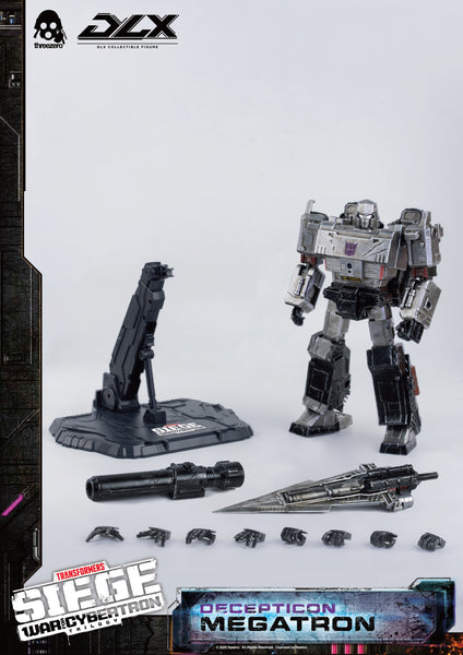ThreeZero Transformers War for Cybertron Megatron Dlx Diecast Figure