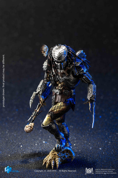 Hiya Toys Avp Alien vs Predator Chopper Predator 1/18 Scale Figure