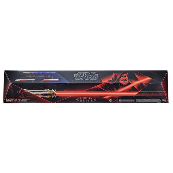 Star Wars The Black Series Emperor Palpatine Force Fx Elite Lightsaber