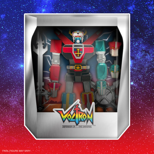 Super7 Voltron Ultimates Defender of the Universe 7-Inch Chrome Action Figure