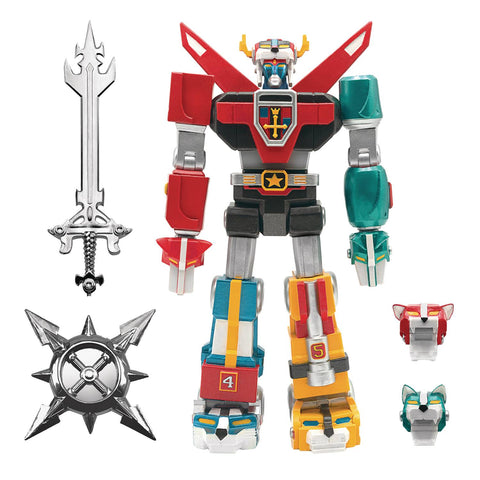 Super7 Voltron Ultimates Defender of the Universe 7-Inch Chrome Action Figure