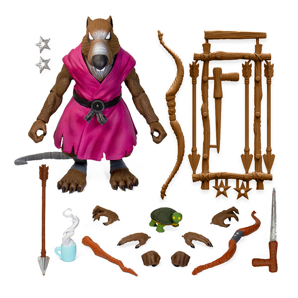 Super 7 Tmnt Ultimates Splinter 7-Inch Action Figure Version 2