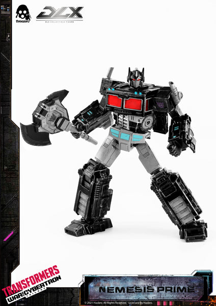 ThreeZero Transformers War for Cybertron Nemesis Prime Dlx Exclusive Figure