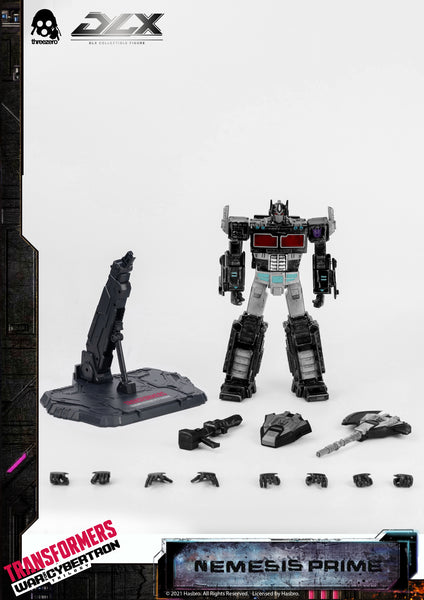 ThreeZero Transformers War for Cybertron Nemesis Prime Dlx Exclusive Figure