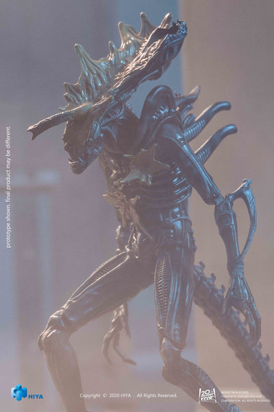 Hiya Toys Aliens Headshot Damage Alien Warrior Exquisite Mini 1/18 Scale Figure