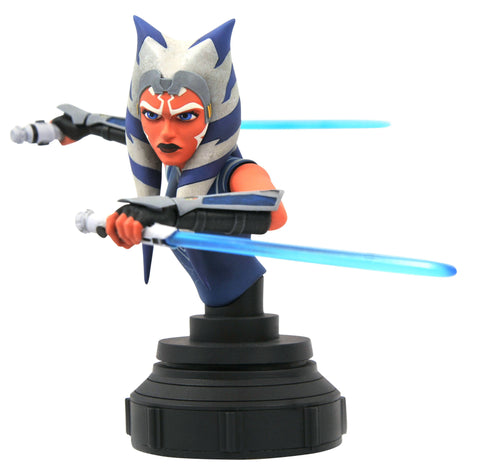 Gentle Giant Star Wars The Clone Wars Ahsoka Tano 1/7 Scale Bust