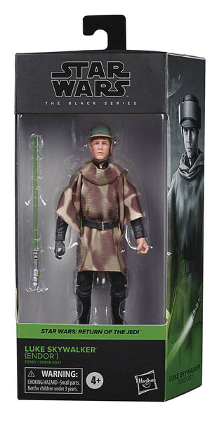 Star Wars The Black Series Luke Skywalker Endor 6-Inch Action Figure