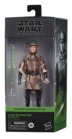 Star Wars The Black Series Luke Skywalker Endor 6-Inch Action Figure