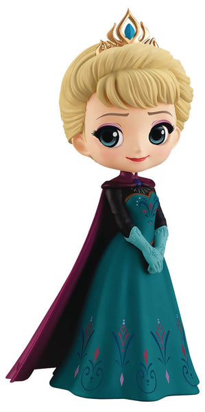 Disney Q-Posket Frozen Elsa Coronation Dress Version A Figure