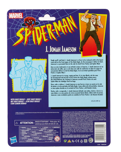 Marvel Legends J. Jonah Jameson Spider-Man Retro 6-Inch Action Figure