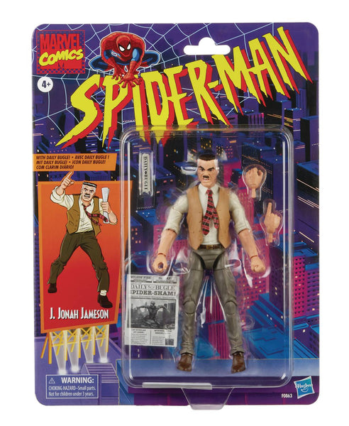 Marvel Legends J. Jonah Jameson Spider-Man Retro 6-Inch Action Figure