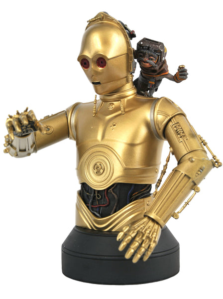 Gentle Giant Star Wars The Rise of Skywalker C-3PO & Babu Frik 1:6 Scale Bust