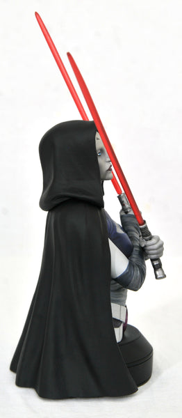 Gentle Giant Star Wars Clone Wars Asajj Ventress 1/6 Scale Bust