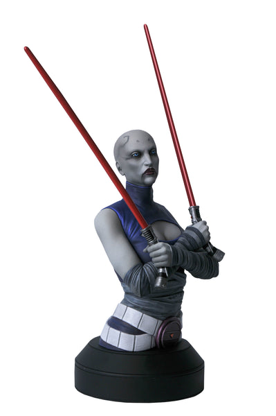 Gentle Giant Star Wars Clone Wars Asajj Ventress 1/6 Scale Bust