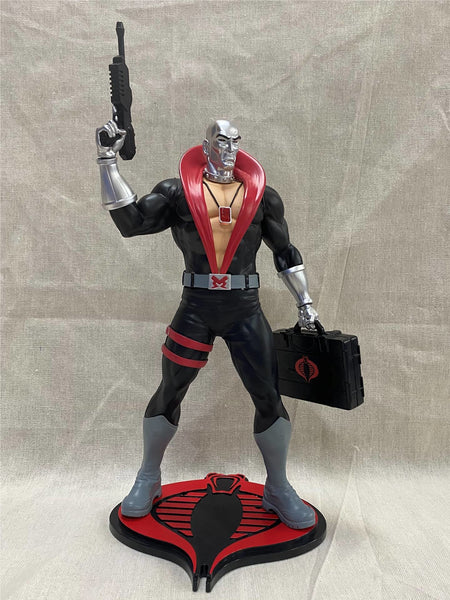 Gi Joe Destro PCS Collectibles 1:8 Scale PVC Statue