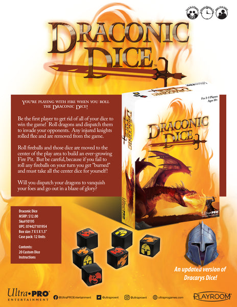 Ultra Pro Draconic Dice Game