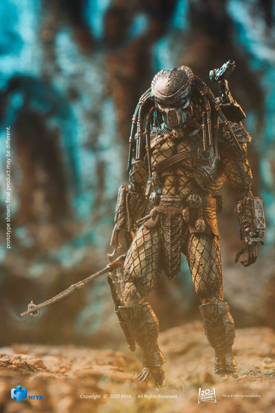 Hiya Toys Avp Alien vs Predator Temple Guard Predator 1/18 Scale Figure