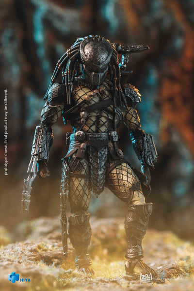 Hiya Toys Avp Alien vs Predator Young Blood Predator 1/18 Scale Figure