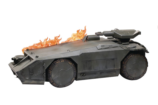 Hiya Toys Aliens Burning Armored Personnel Carrier 1/18 Scale Vehicle