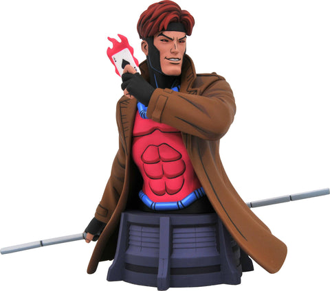 Diamond Select Marvel X-Men Animated Gambit Marvel 1/7 Scale Bust