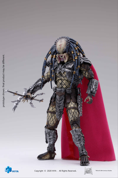 Hiya Toys Avp Alien vs Predator Elder Predator 1/18 Scale Action Figure