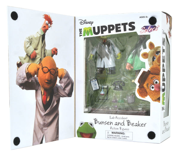 Diamond Select Muppets Lab Accident Bunsen and Beaker SDCC 2021 Figure Set