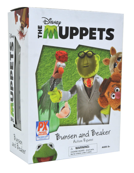 Diamond Select Muppets Lab Accident Bunsen and Beaker SDCC 2021 Figure Set