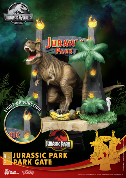 Beast Kingdom Jurassic Park Gate D-Stage 6-Inch Statue