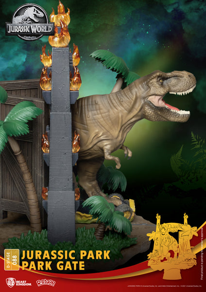 Beast Kingdom Jurassic Park Gate D-Stage 6-Inch Statue
