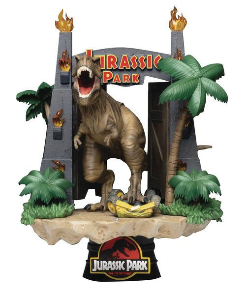 Beast Kingdom Jurassic Park Gate D-Stage 6-Inch Statue