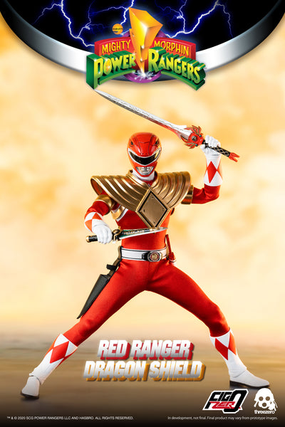 ThreeZero Power Rangers Dragon Shield Red Ranger 1:6 Scale Figure