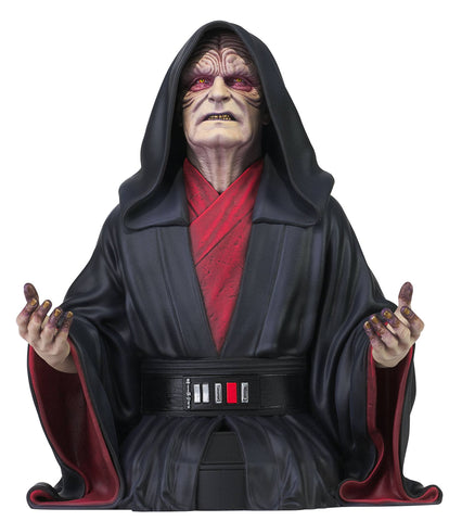 Gentle Giant Star Wars Rise of Skywalker Emperor Palpatine 1/6 Scale Bust