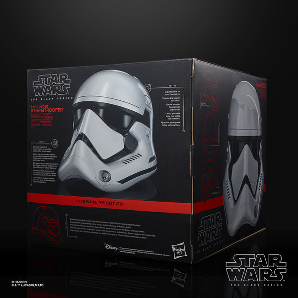 Star Wars The Black Series First Order Stormtrooper Electronic Helmet